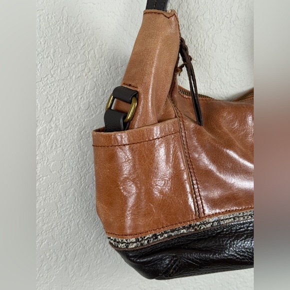 The Sak Kendra Hobo Brown Leather Shoulder Bag - Picture 3 of 10